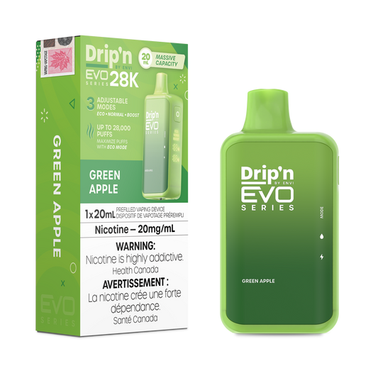 DRIPN EVO 28K GREEN APPLE