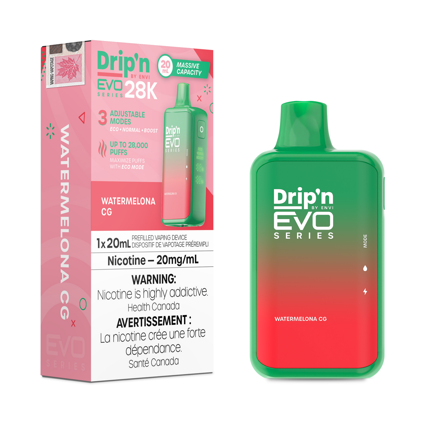 DRIPN EVO 28K WATERMELON CG