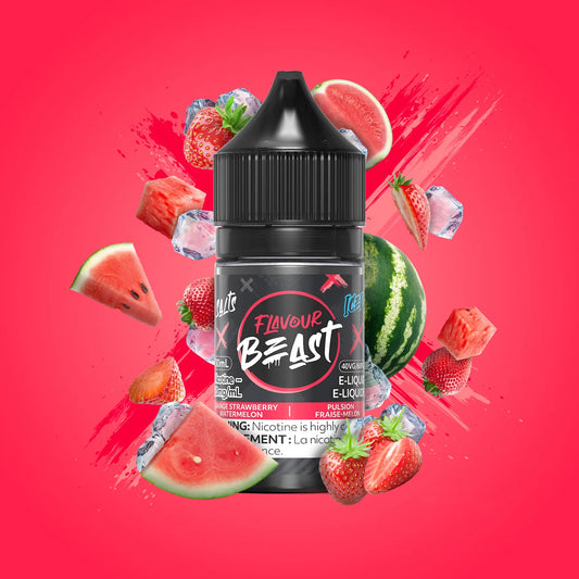 FLAVOUR BEAST ELIQUID SAVAGE STRAWBERRY WATERMELON ICED 10mg 30ml