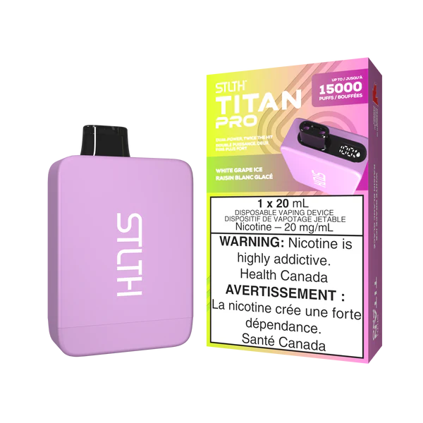 STLTH Titan Pro 15k White Grape Ice