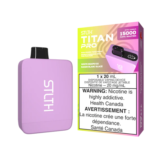 STLTH Titan Pro 15k White Grape Ice