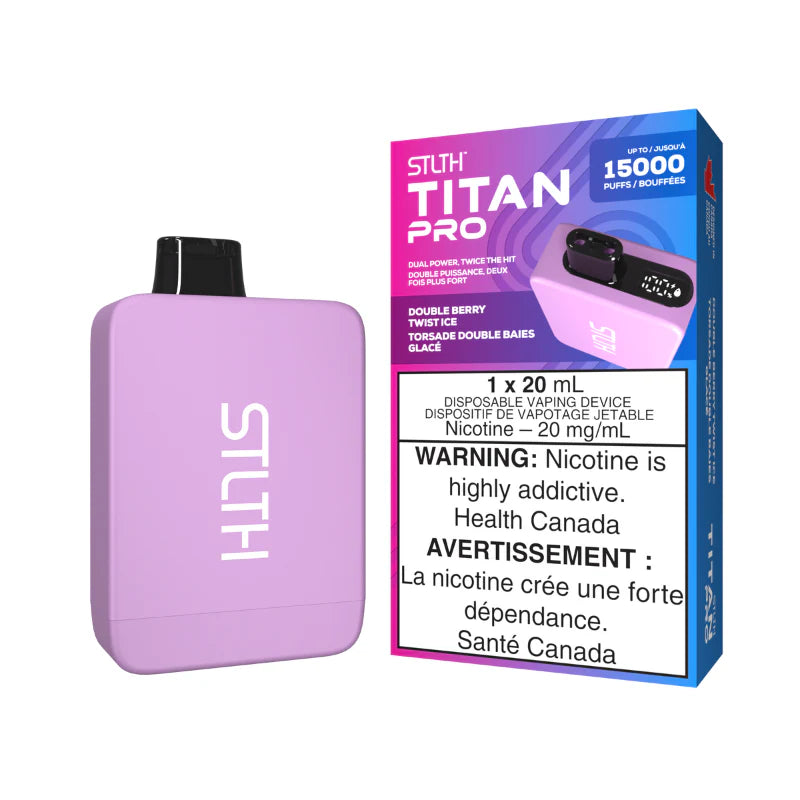 STLTH Titan Pro 15k double berry twist ice