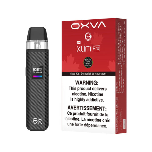 OXVA XLIM PRO VAPING KIT BLACK CARBON