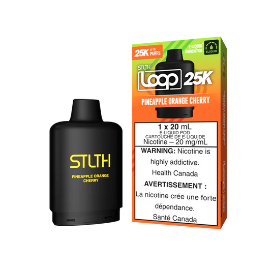 STLTH loop 25K Pineapple Orange Cherry