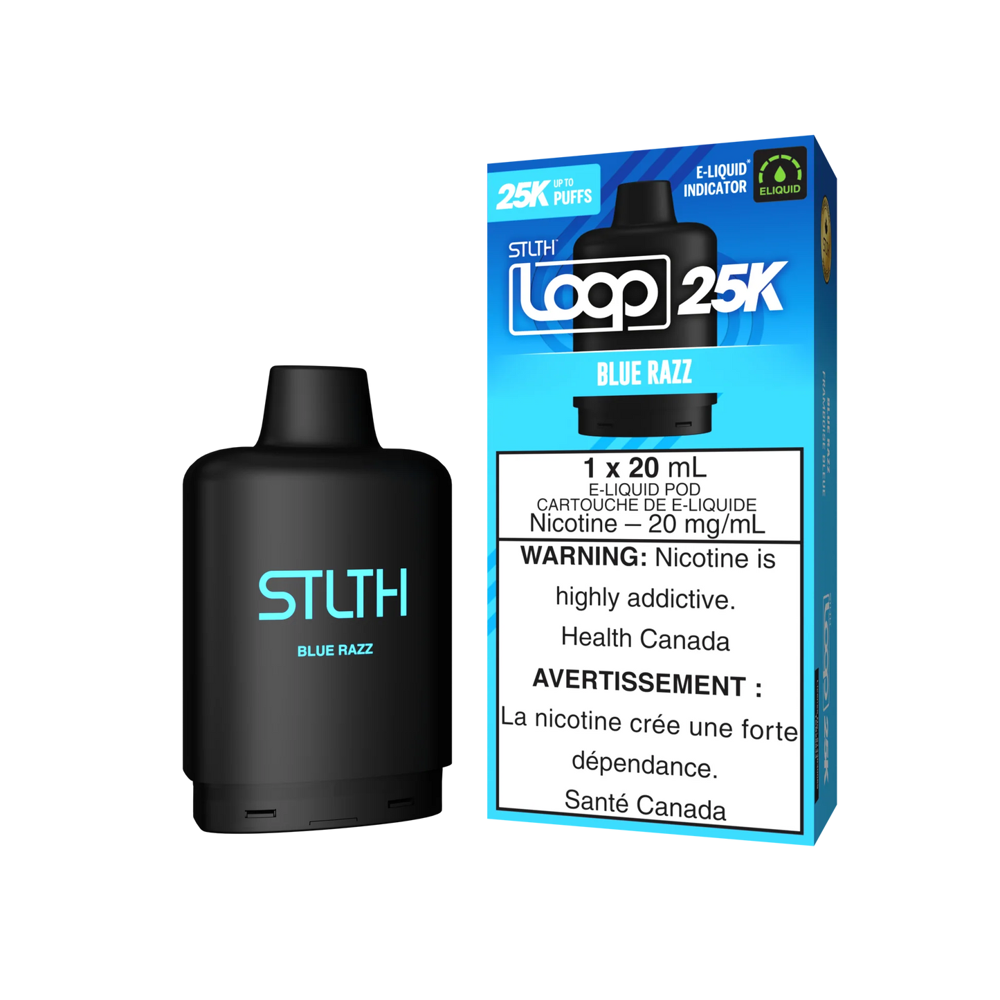 STLTH Loop 25k blue razz