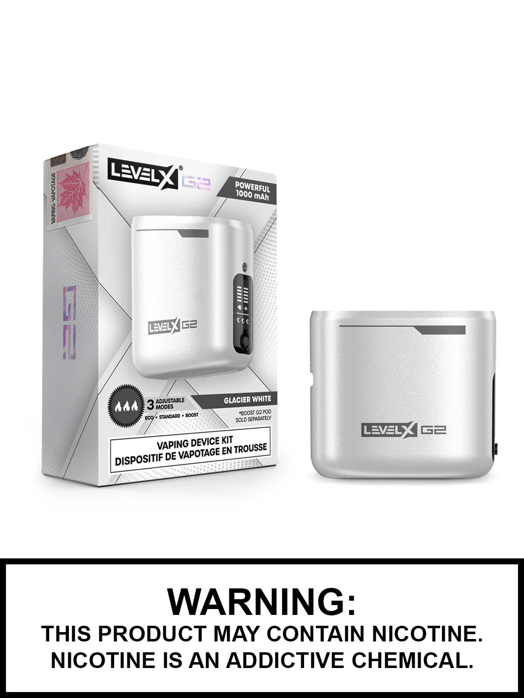 LEVEL X G2 BATTERY GLACIER WHITE