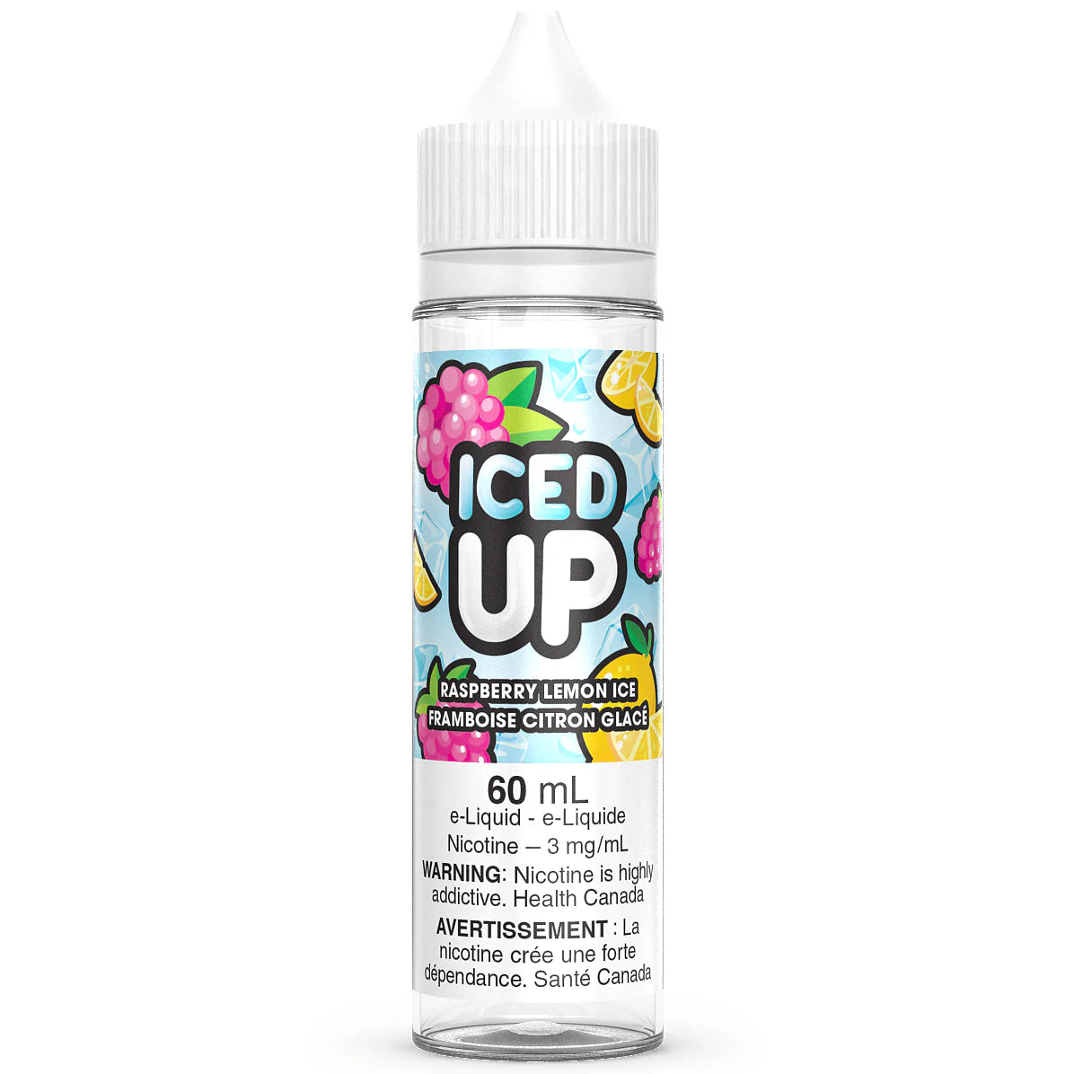 ICED UP ELIQUID RASPBERRY LEMON ICE 6mg 60ml