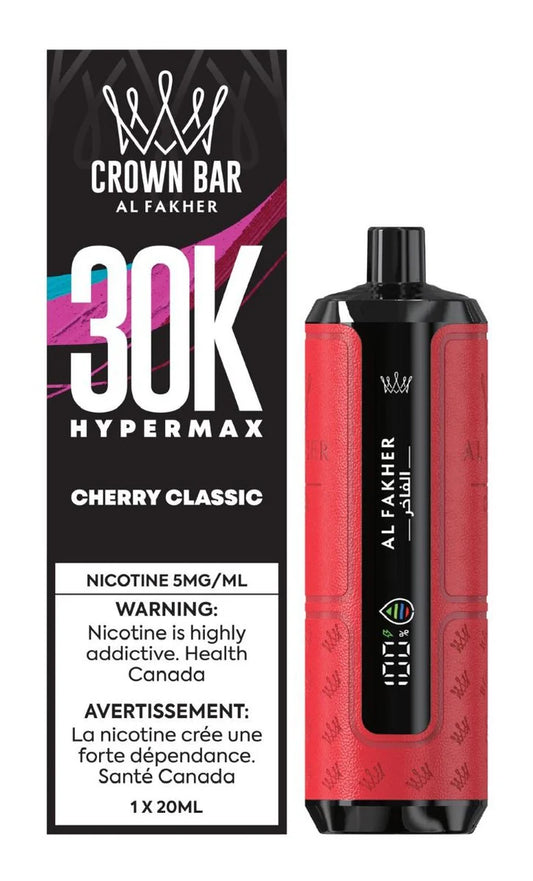 AL FAKHER CROWN BAR 30k CHERRY CLASSIC